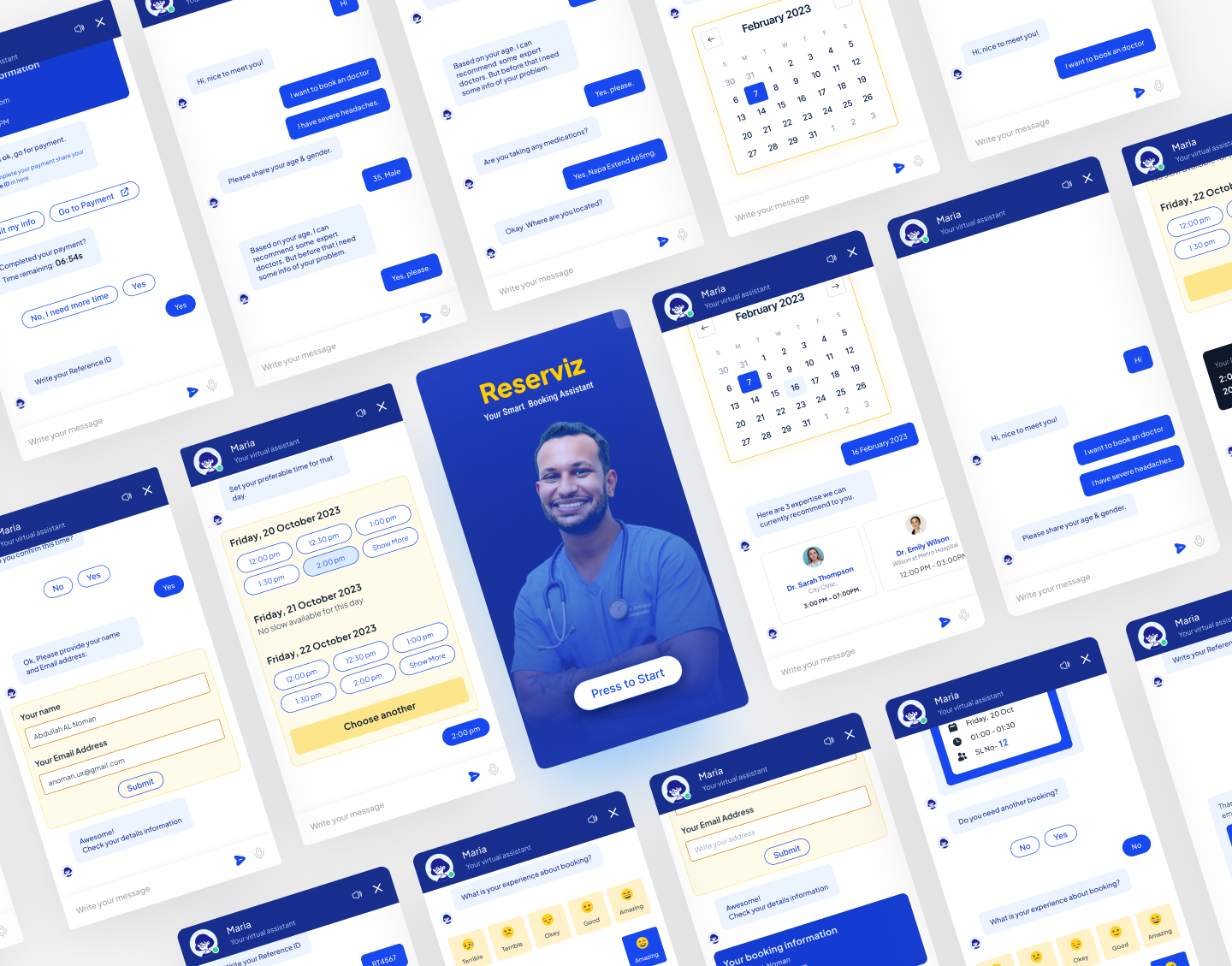 Reserviz – Booking Chatbot System